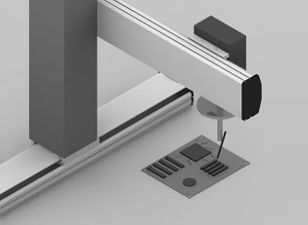 线性模组应用在自动焊锡/点�z设备